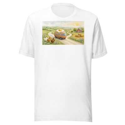 Over Easy Farm Shuttle shirt